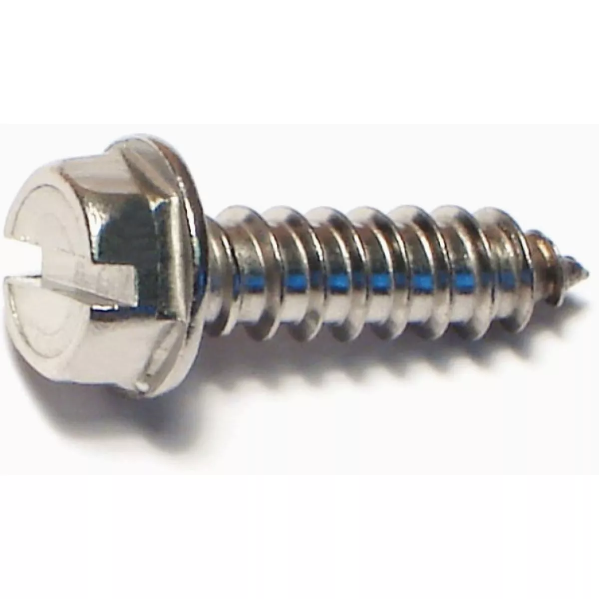 Midwest Fastener #12 x 3/4 In. 18-8 Stainless Steel Slotted Hex Washer Head Sheet Metal Screws (50 Ct.)