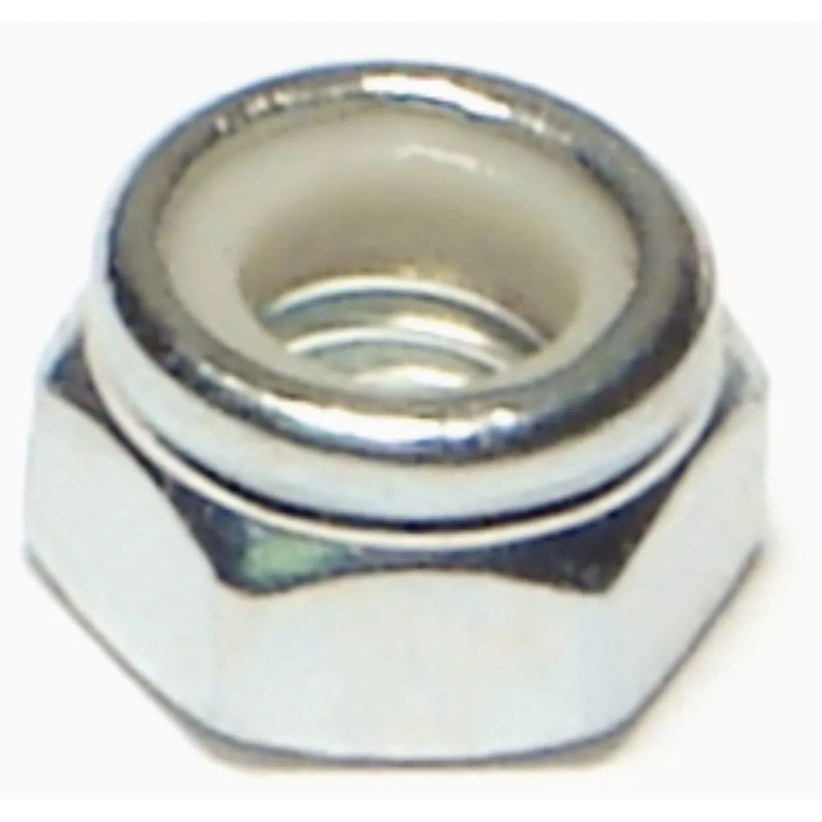 Midwest Fastener 5mm-0.8 Zinc Plated Class 8 Steel Coarse Thread Nylon Insert Lock Nuts (50 Ct.)-