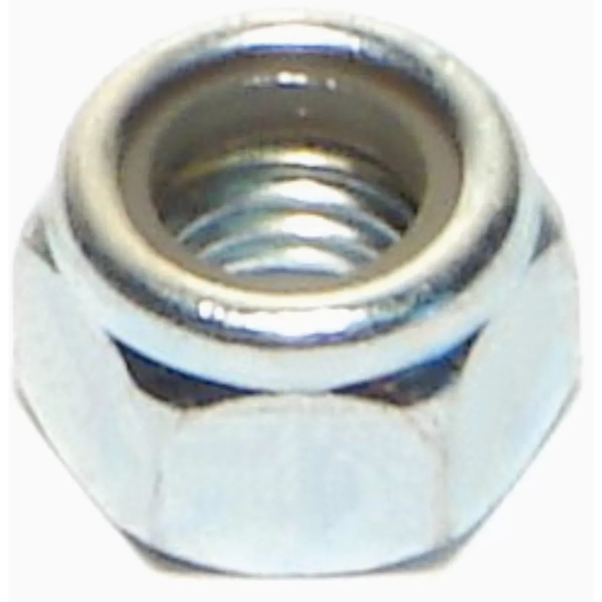 Midwest Fastener 7mm-1.0 Zinc Plated Class 8 Steel Coarse Thread Nylon Insert Lock Nuts