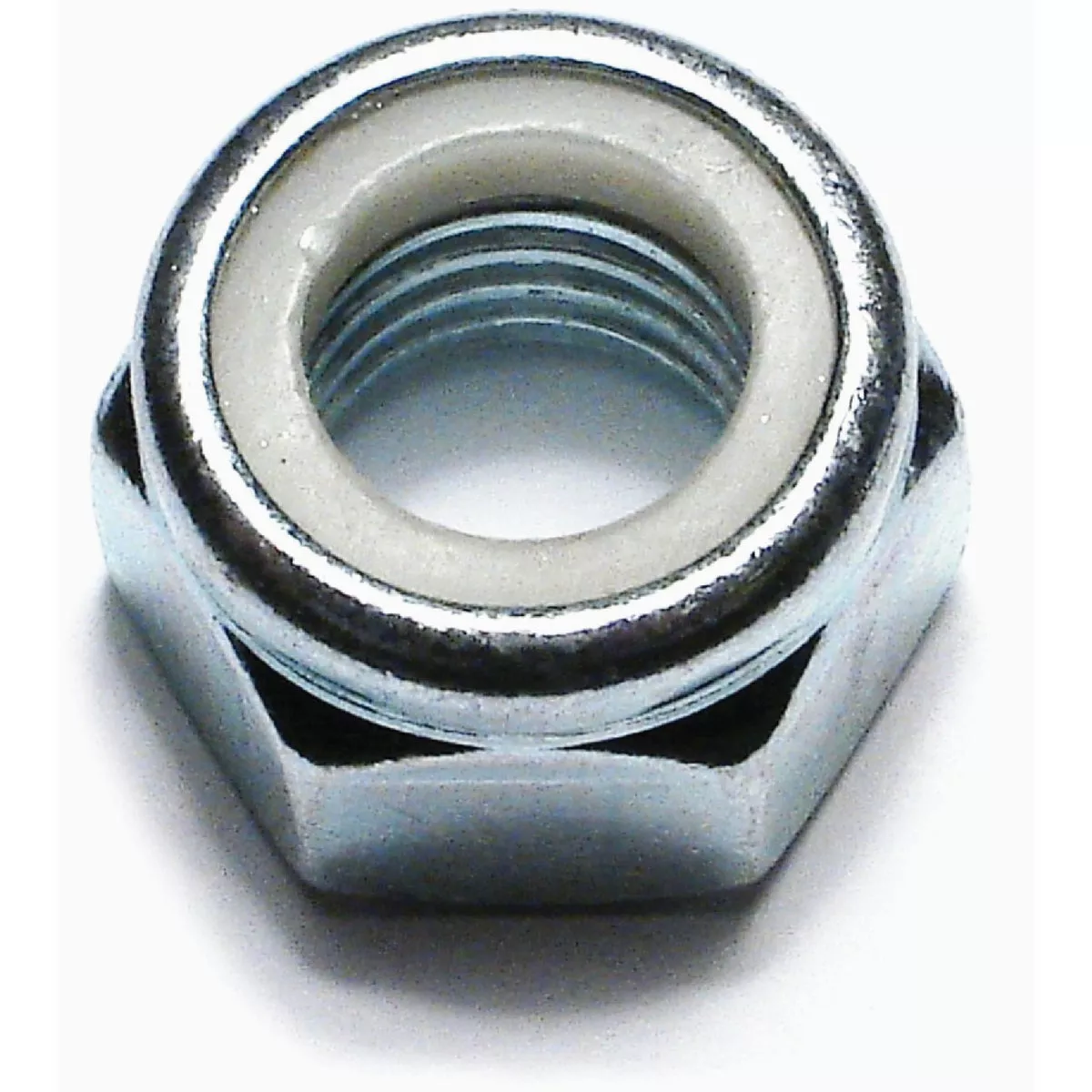 Midwest Fastener 18mm-2.5 Zinc Plated Class 8 Steel Coarse Thread Nylon ...
