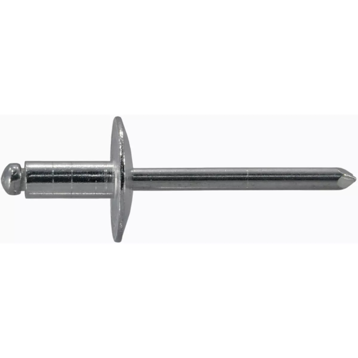 Midwest Fastener 3/16 In. x 1/16 In. x 1/4 In. Aluminum Large Flange Head Pop Rivet