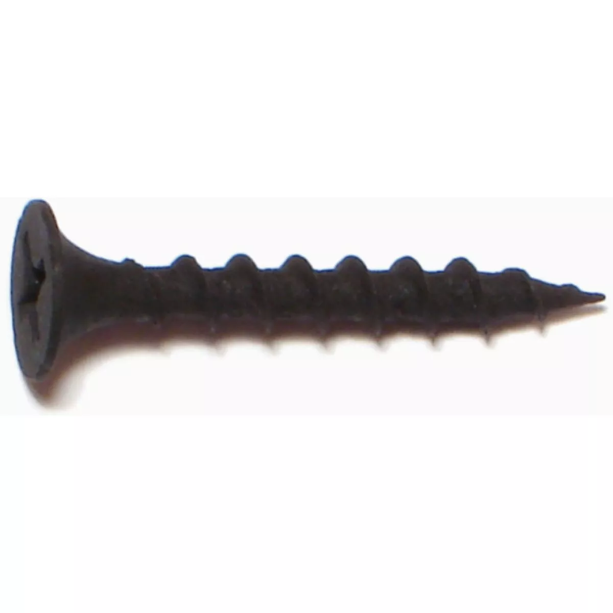 Midwest Fastener #6 x 1-1/8 In. Black Phosphate Steel Coarse Thread Phillips Bugle Head Drywall Screws - photo 2