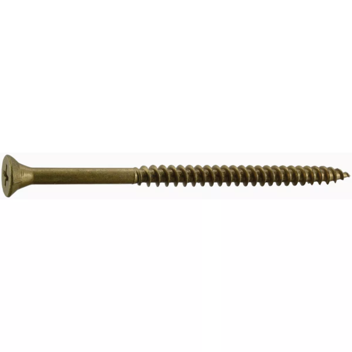 Midwest Fastener #10 x 3-1/2 In. Tan Ruspert Coated Steel Phillips Bugle Head Deck Screws