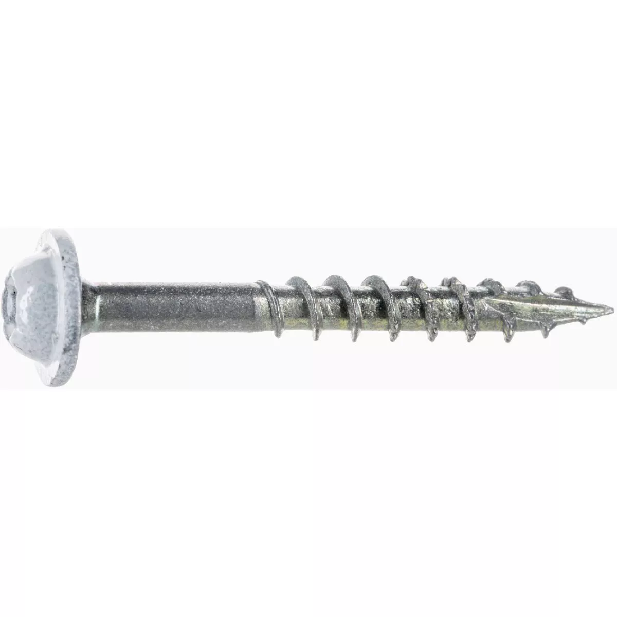 Midwest Fastener SaberDrive #9 x 1-1/2 In. White Painted Steel Star Drive Round Washer Head Cabinet Screws (135 Ct.)-