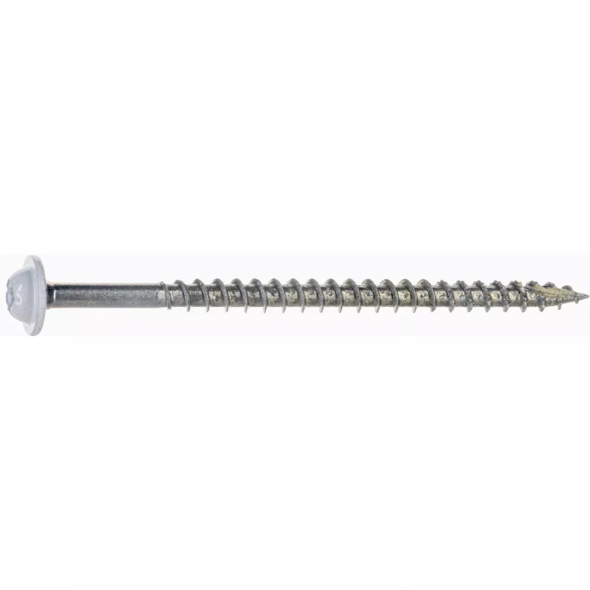 Midwest Fastener SaberDrive #9 x 3 In. White Painted Steel Star Drive Round Washer Head Cabinet Screws (78 Ct.)
