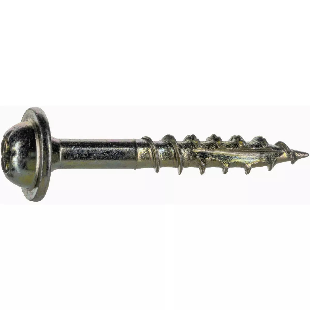 Midwest Fastener SaberDrive #9 x 1-1/4 In. Zinc Plated Steel Star Drive Round Washer Head Cabinet Screws (154 Ct.)