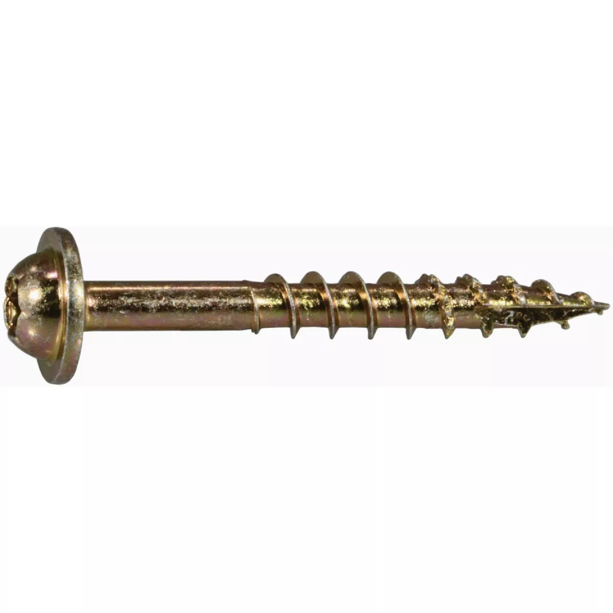 Midwest Fastener #9 x 1-1/2 In. Zinc Plated Steel Star Drive Round Washer Head Saberdrive Cabinet Screws