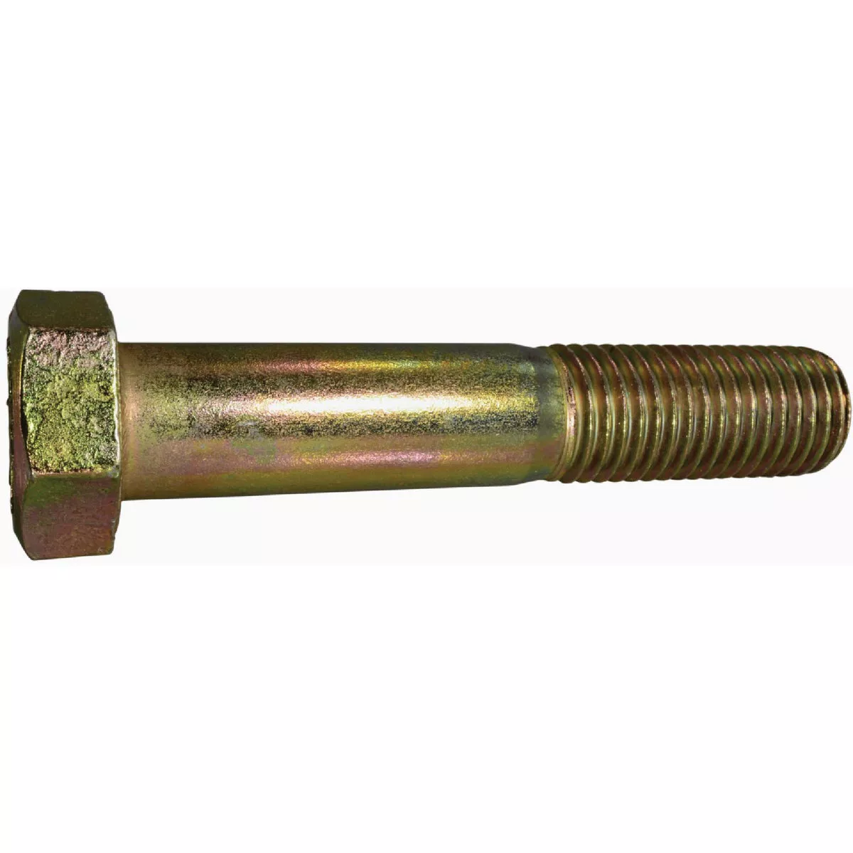 Midwest Fastener 1-1/8 In.-7 x 6 In. Zinc Plated Grade 8 Steel Coarse Thread Hex Cap Screws (2 Ct.)
