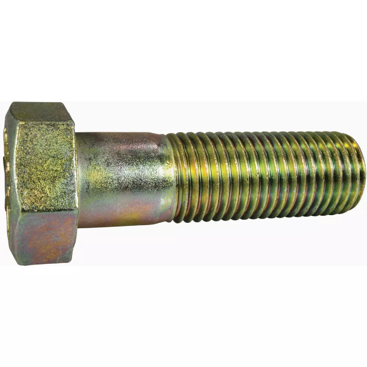 Midwest Fastener 1-1/2 In.-6 x 5 In. Zinc Plated Grade 8 Steel Coarse Thread Hex Cap Screws (2 Ct.)-