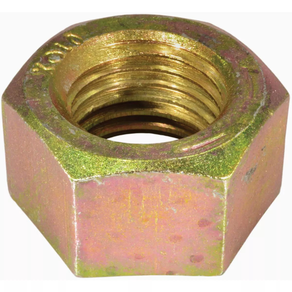 Midwest Fastener 1-1/4 In.-7 Zinc Plated Grade 8 Steel Coarse Thread Hex Nuts (4 Ct.)- - photo 2