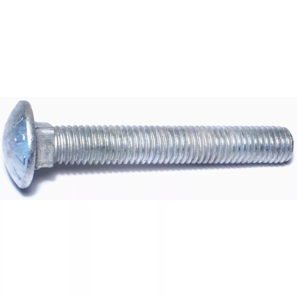 Midwest Fastener 1/2 In.-13 x 3-1/2 In. Hot Dip Galvanized Grade 2 / A307 Steel Coarse Thread Carriage Bolt (25 Ct.)