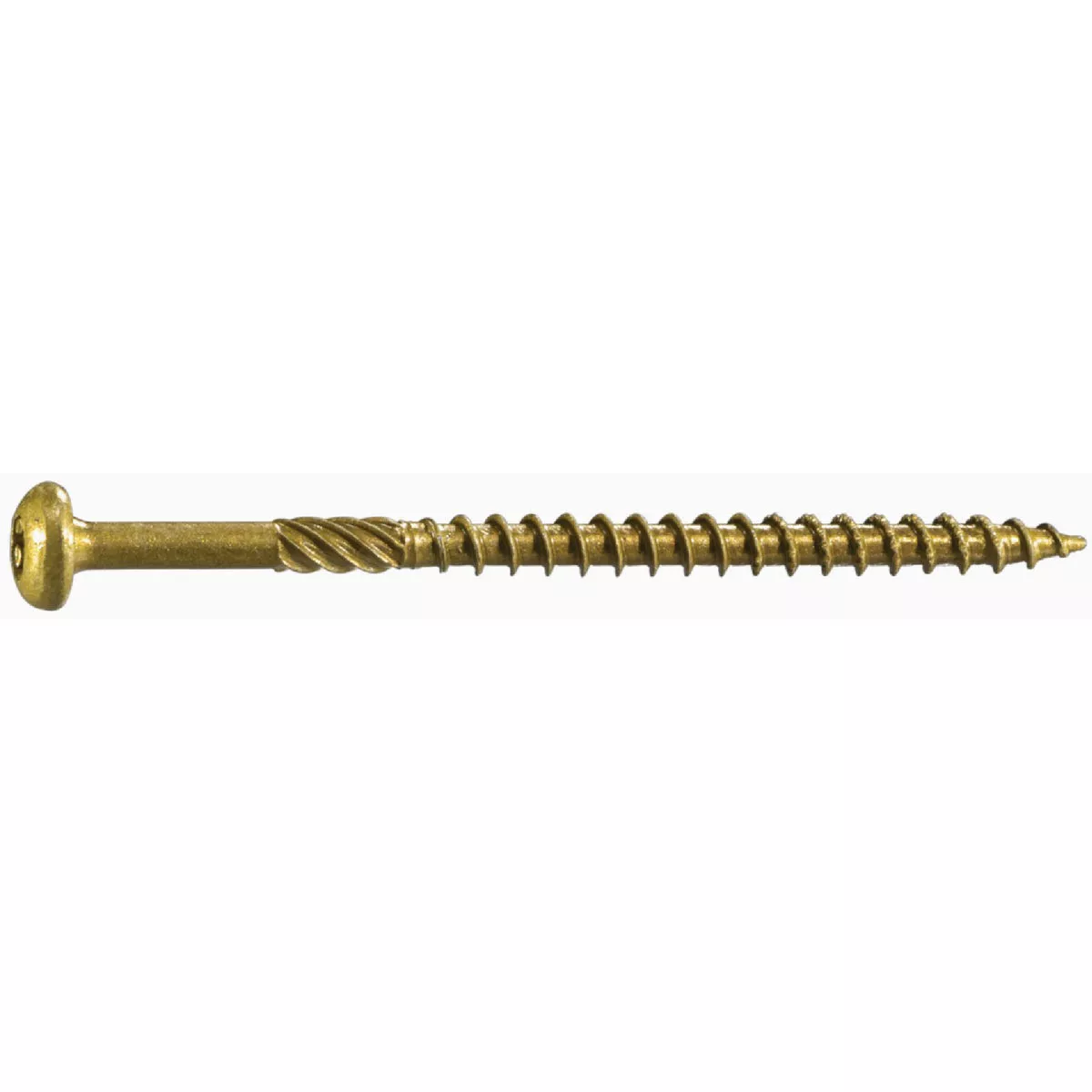 Midwest Fastener SaberDrive #9 x 3 In. Tan XL1500 Coated Steel Star Drive Pan Head Deck Screws (81 Ct.)