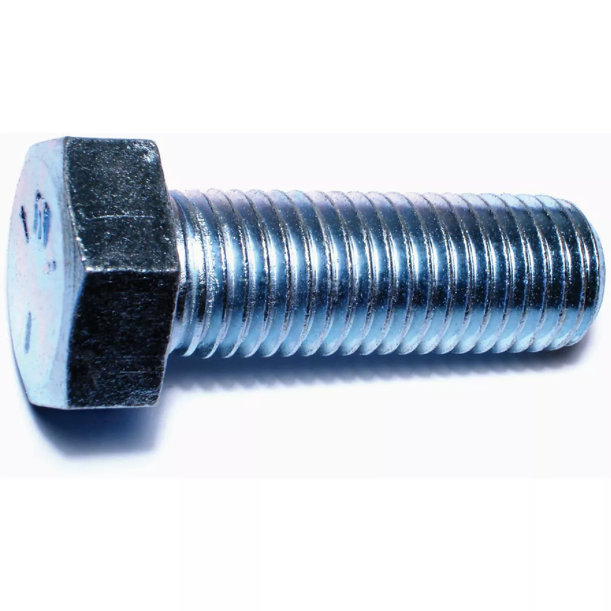 Midwest Fastener 7/8 In.-9 x 2-1/2 In. Zinc Plated Grade 5 Steel Coarse Thread Hex Cap Screws - photo 2