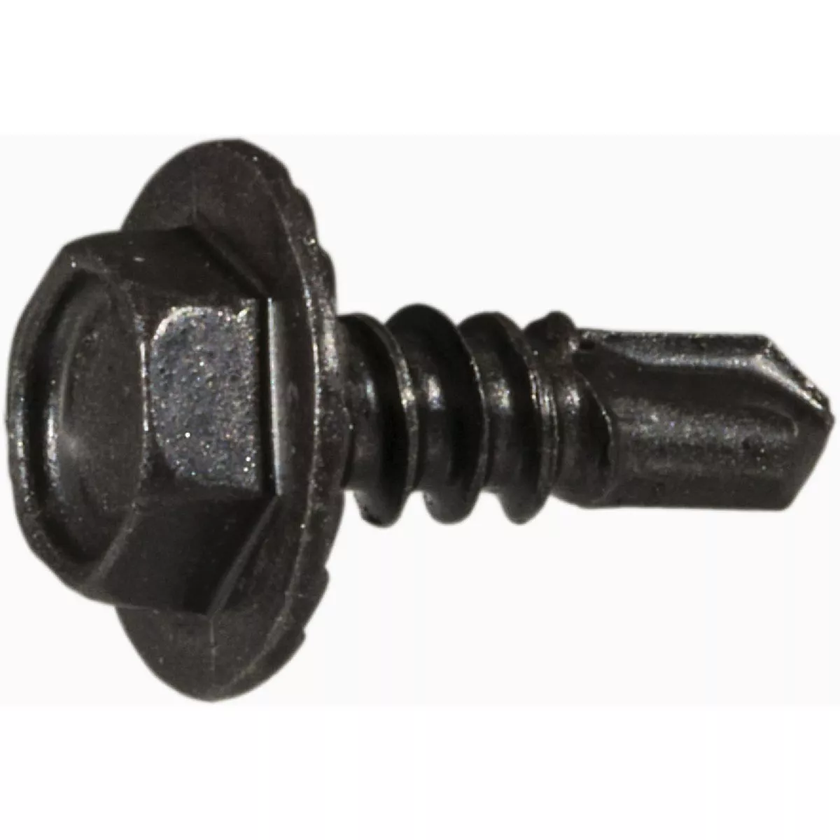 Midwest Fastener #8 x 1/2 In. Brown Ruspert Coated Steel Hex Washer Head Self-Drilling Screws (100 Ct.) - photo 2