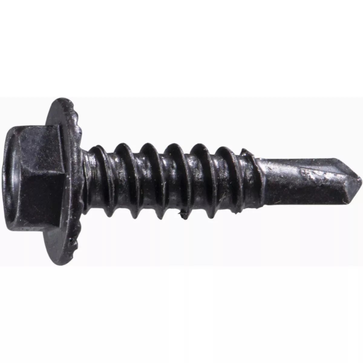 Midwest Fastener #10 x 3/4 In. Brown Ruspert Coated Steel Hex Washer Head Self-Drilling Screws (100 Ct.)