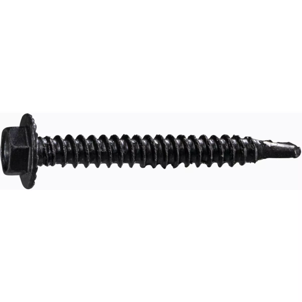 Midwest Fastener #10 x 1-1/2 In. Brown Ruspert Coated Steel Hex Washer Head Self-Drilling Screws (100 Ct.) - photo 2