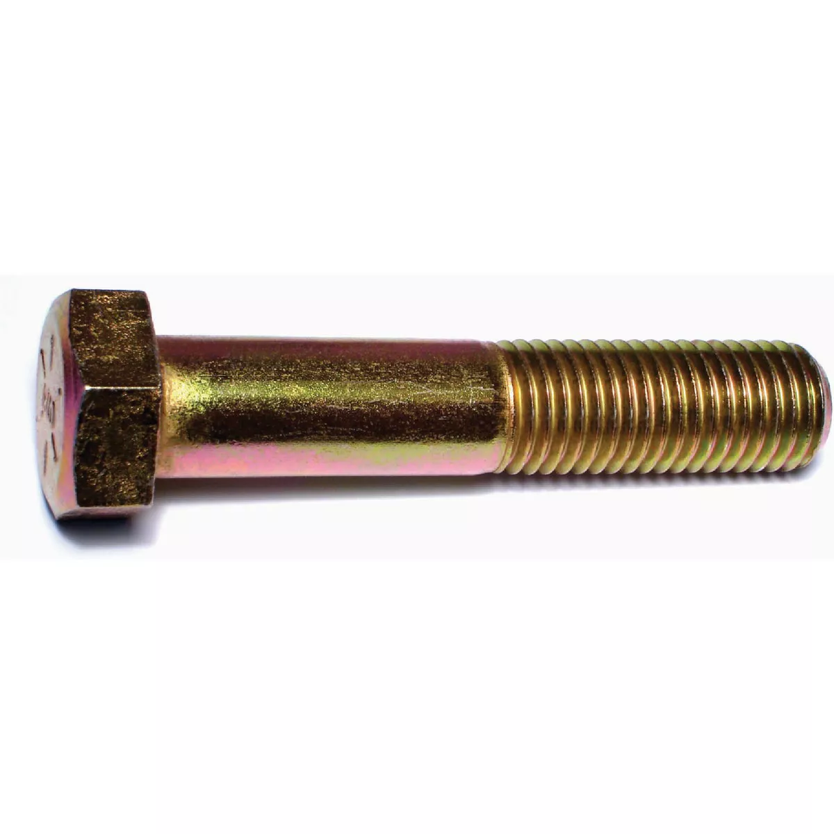 Midwest Fastener 7/8 In.-9 x 4-1/2 In. Zinc Plated Grade 8 Steel Coarse Thread Hex Cap Screws (6 Ct.)