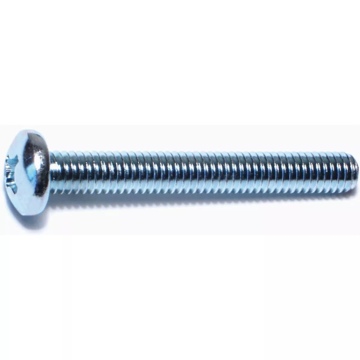Midwest Fastener 5/16 In.-18 x 2-1/2 In. Zinc Plated Steel Coarse Thread Phillips Pan Head Machine Screws (25 Ct.)-