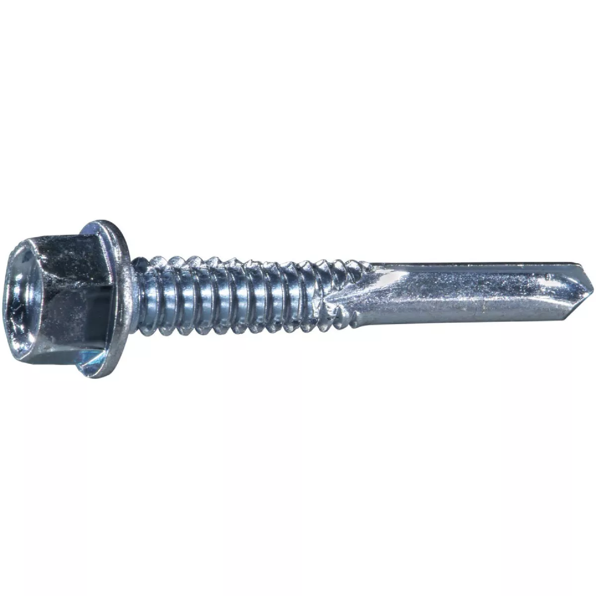 Midwest Fastener #12-24 x 1-1/2 In. Zinc Plated Steel Hex Washer Head 5 point Self-Drilling Screws (79 Ct.)