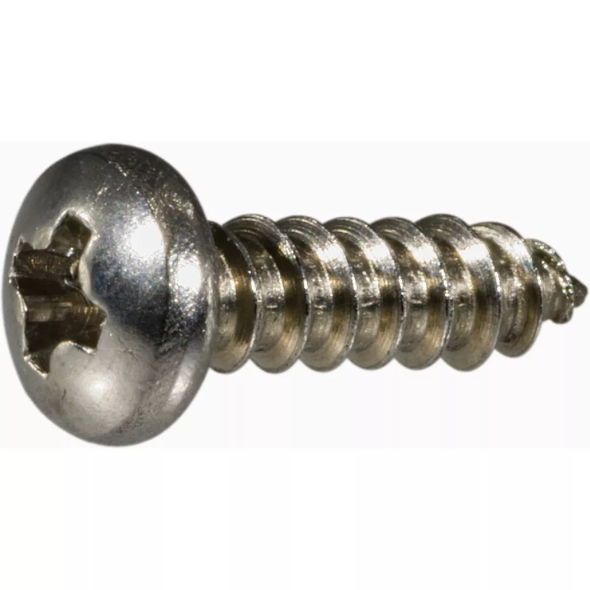 Midwest Fastener #4 x 3/8 In. 18-8 Stainless Steel Phillips Pan Head Sheet Metal Screws (100 Ct.)