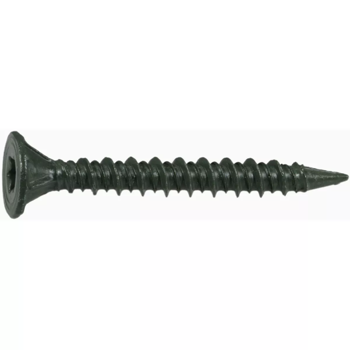 Midwest Fastener SaberDrive #9 x 1-5/8 In. Green XL1500 Coated Steel Star Drive Bugle Head Self-Piercing Point Cement Board Screws (606 Ct.)