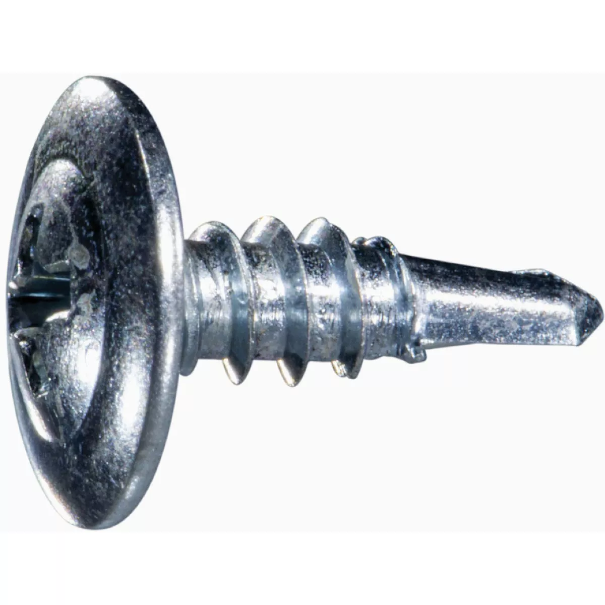 Midwest Fastener #8-18 x 1/2 In. Zinc Plated Steel Modified Phillips Truss Head Self-Drilling Screws