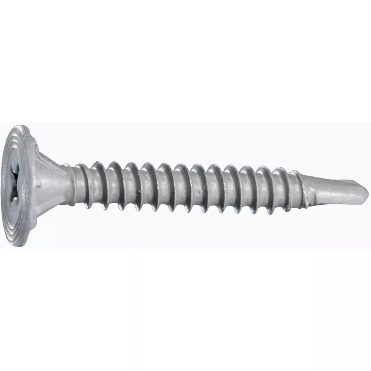 Midwest Fastener #8 x 1-1/4 In. Gray Ceramic Coated Steel Phillips Wafer Head Cement Board Self-Drilling Screws (166 Ct.)-
