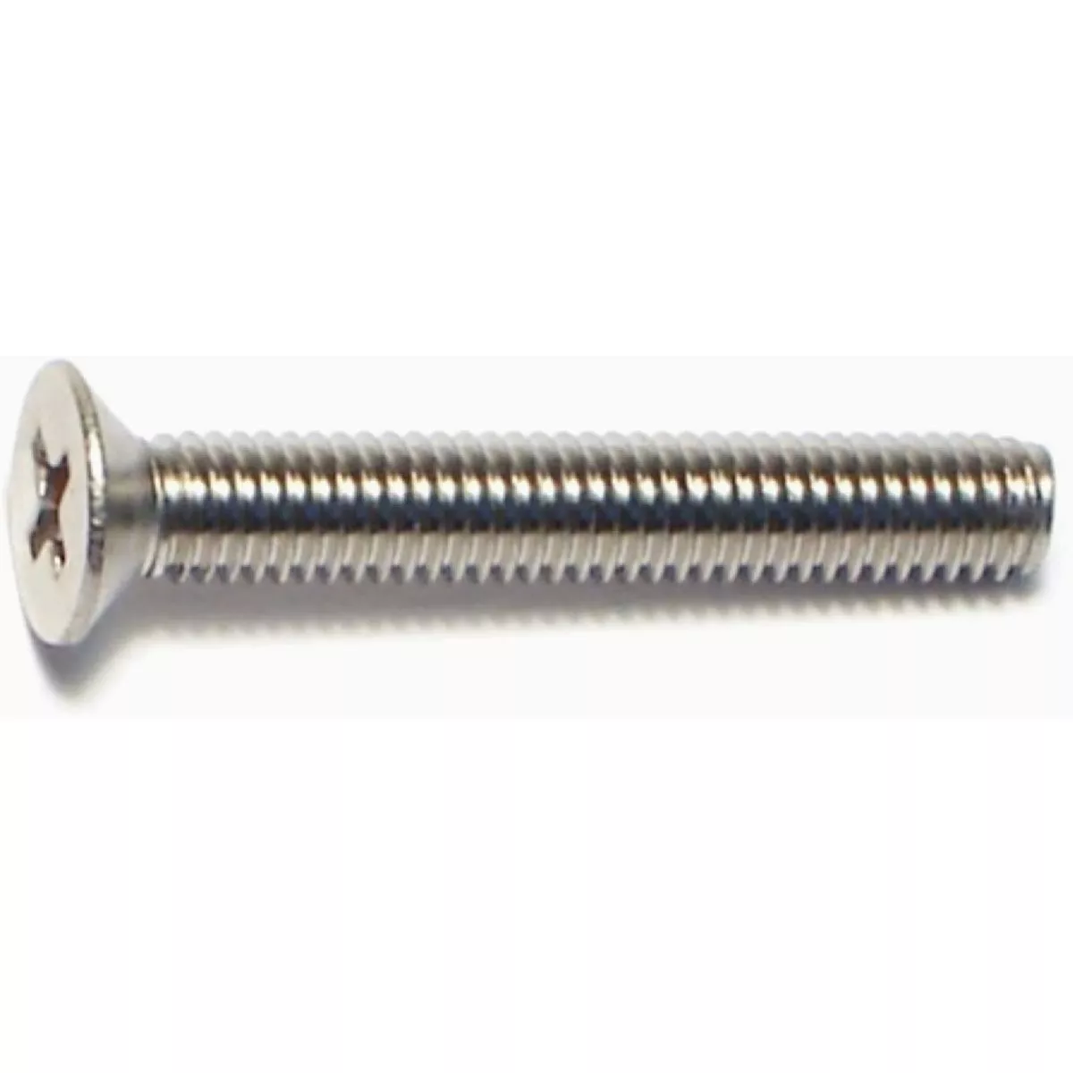 Midwest Fastener 3mm-0.5 x 20mm A2 Stainless Steel Coarse Thread Phillips Flat Head Machine Screws (100 Ct.)
