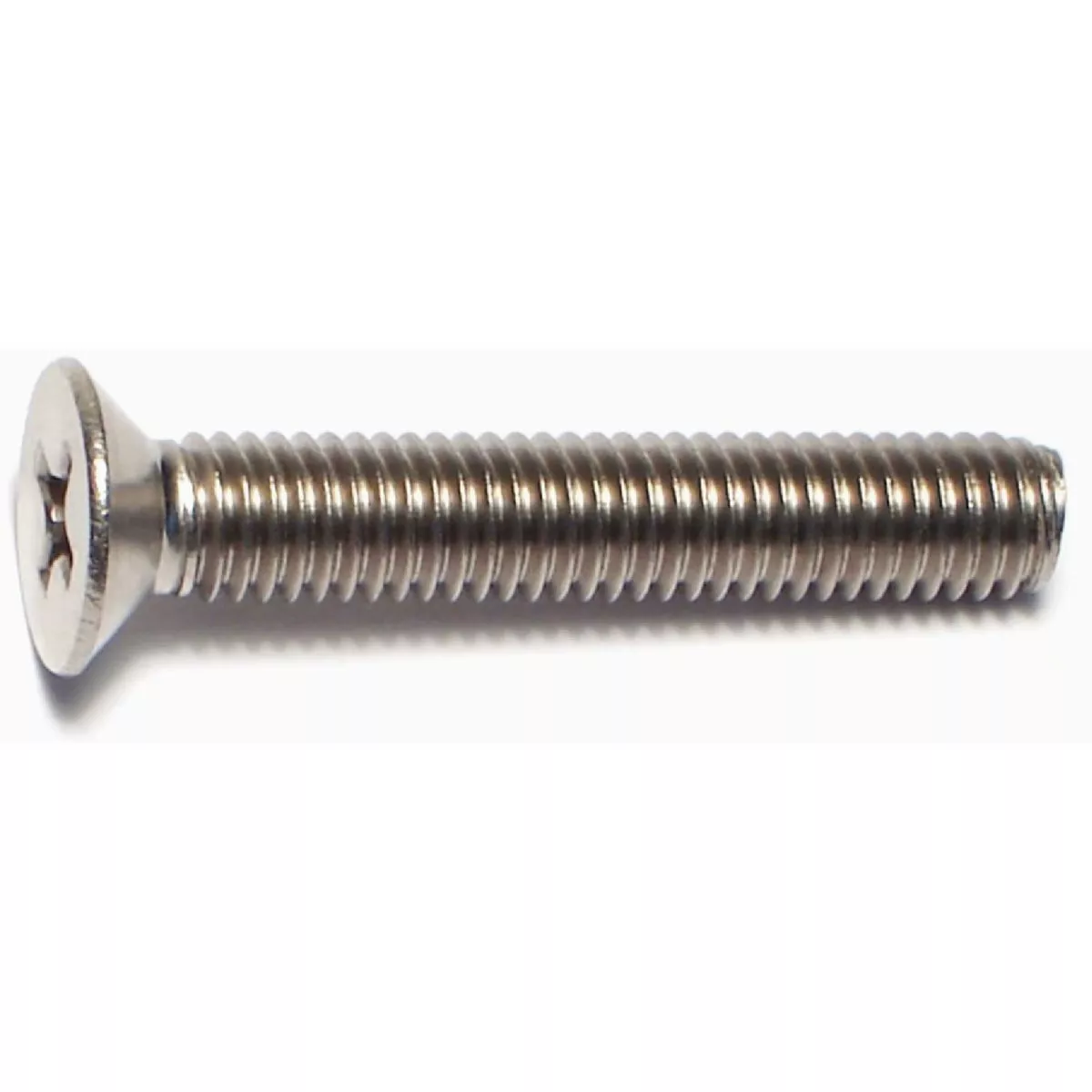 Midwest Fastener 5mm-0.8 x 30mm A2 Stainless Steel Coarse Thread Phillips Flat Head Machine Screws