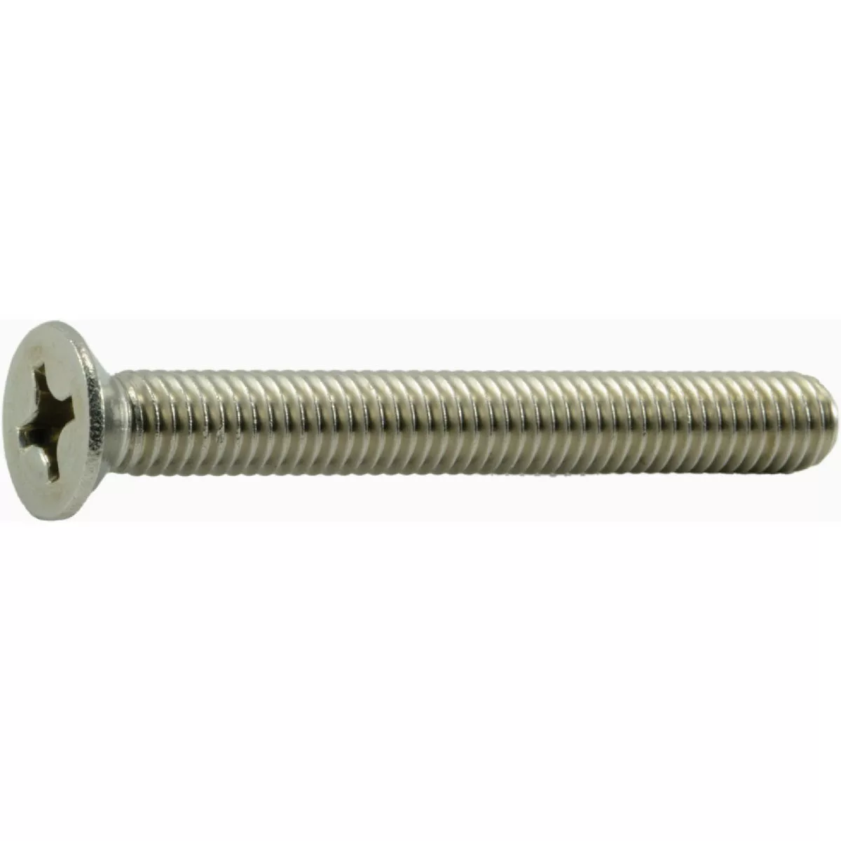 Midwest Fastener 6mm-1.0 x 50mm A2 Stainless Steel Coarse Thread Phillips Flat Head Machine Screws