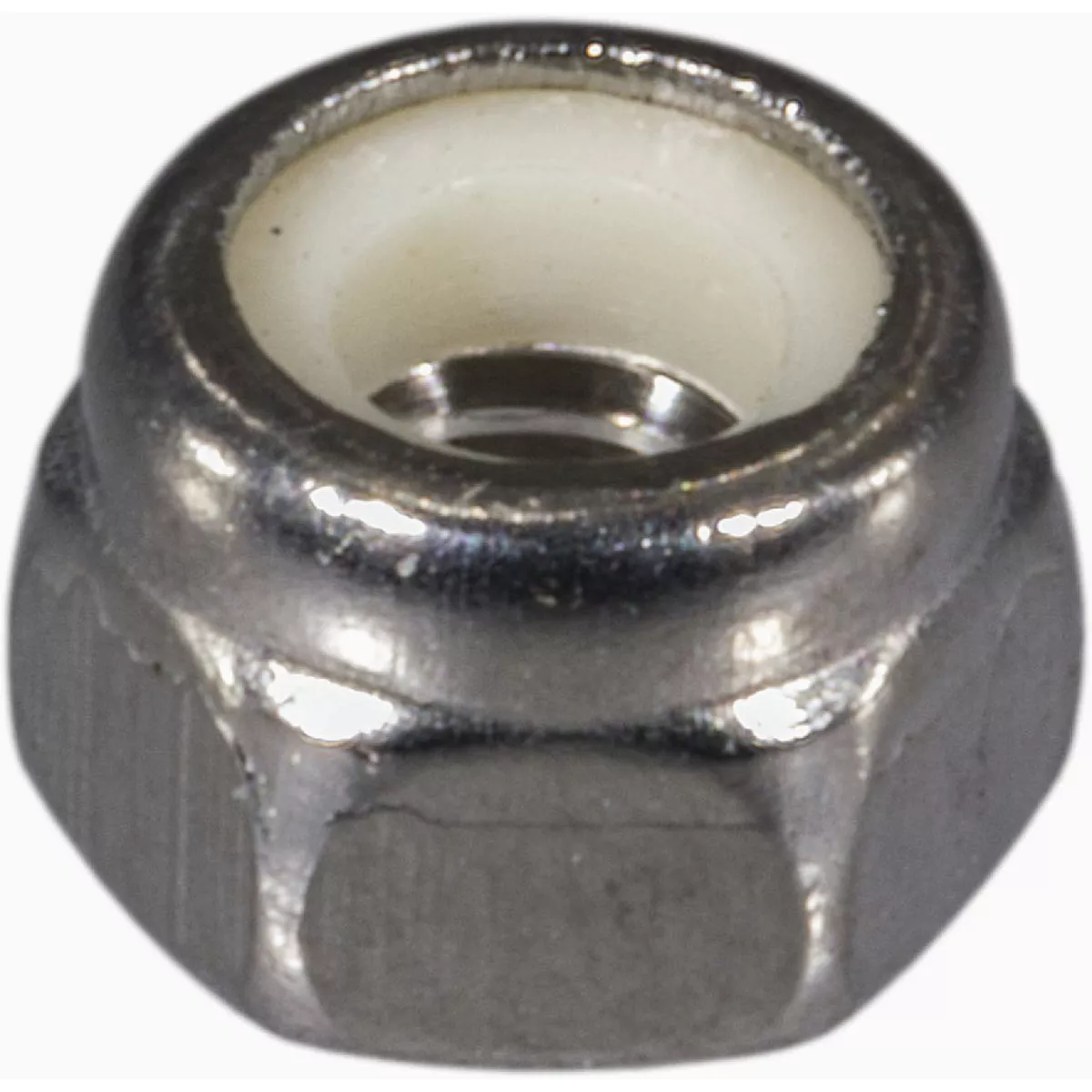 Midwest Fastener 4mm-0.70 A2-70 Stainless Steel Coarse Thread Nylon Insert Lock Nuts (100 Ct.) - photo 2