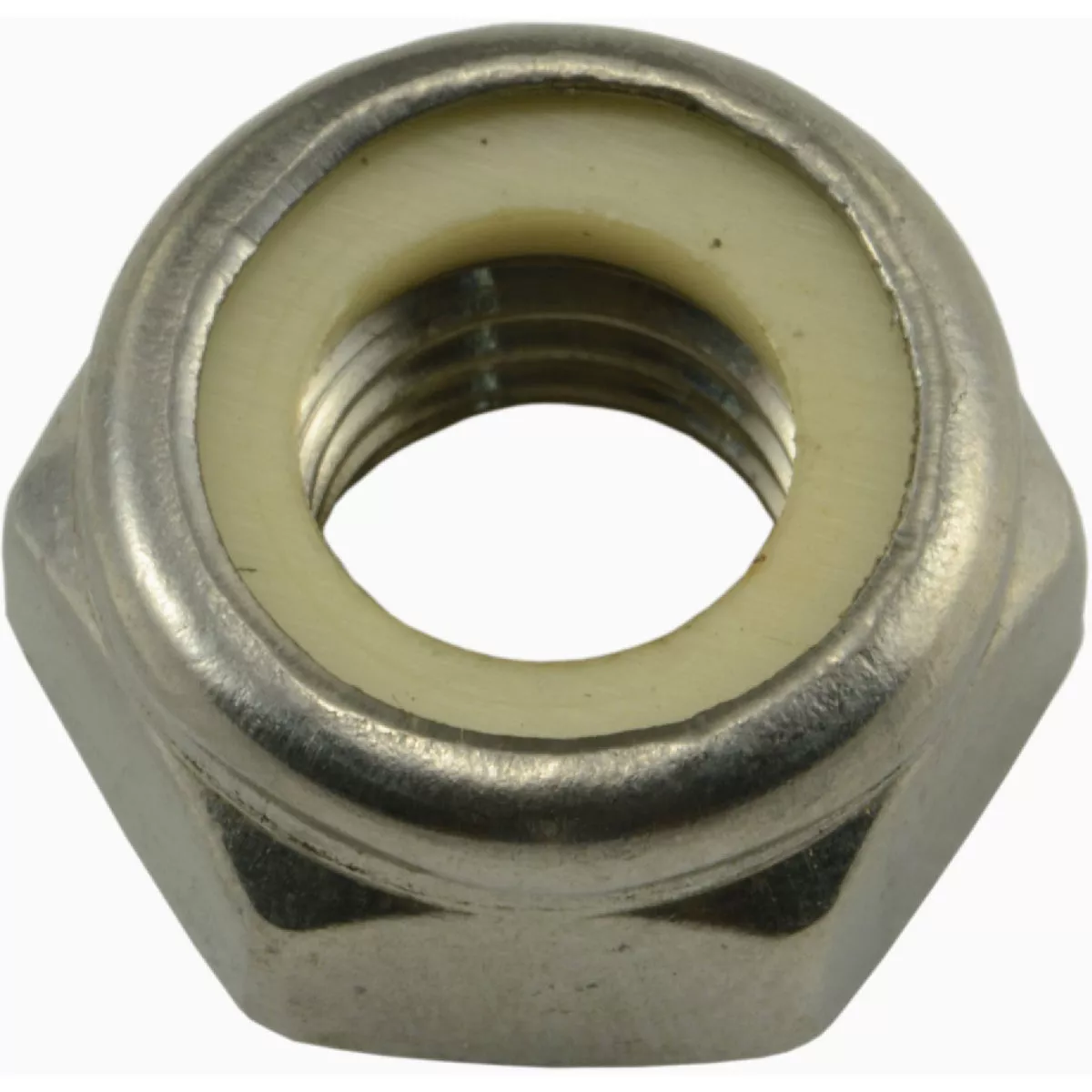 Midwest Fastener 10mm-1.5 A2-70 Stainless Steel Coarse Thread Nylon Insert Lock Nuts