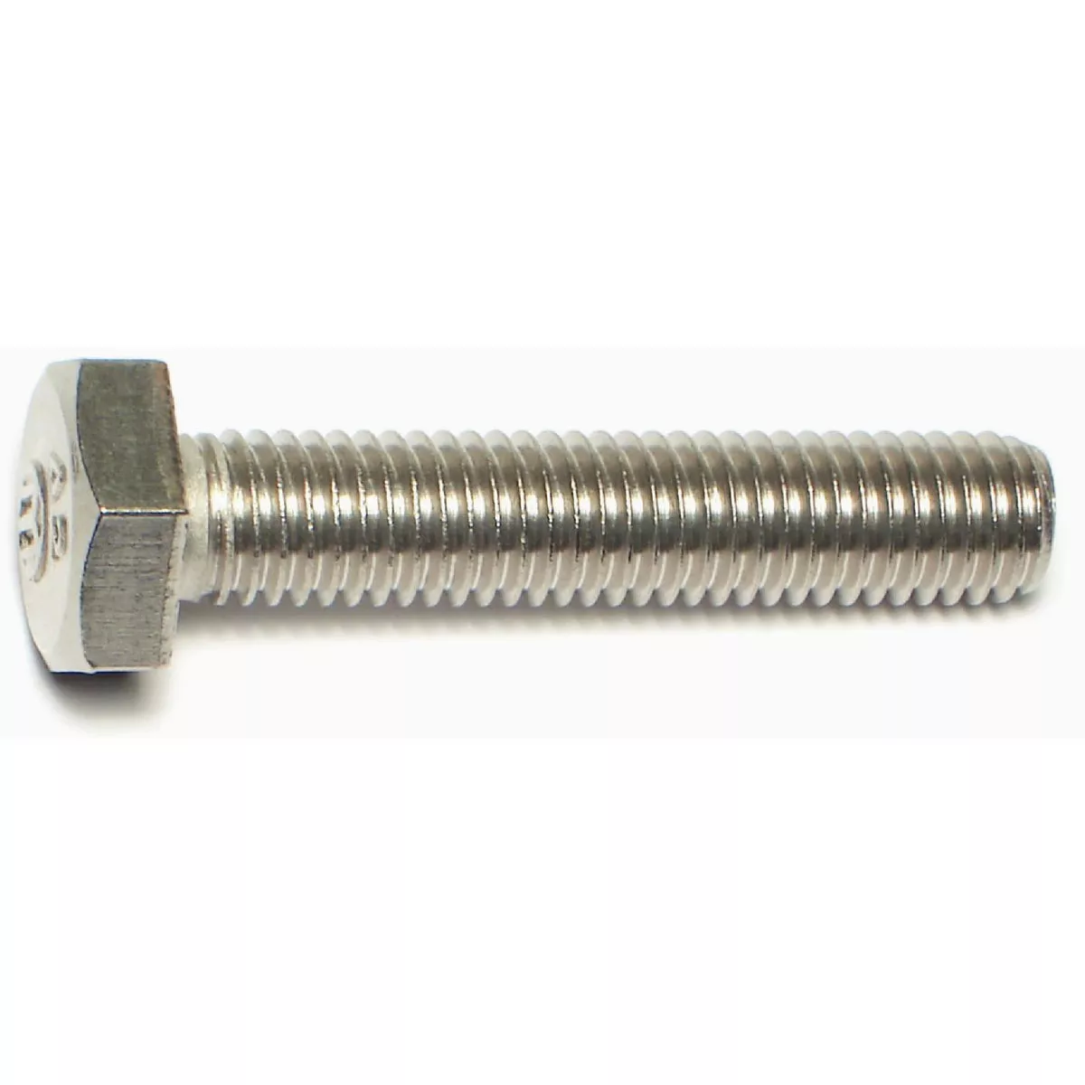 Midwest Fastener 10mm-1.5 x 50mm Stainless A2-70 Steel Coarse Thread Hex Cap Screws (25 Ct.)-
