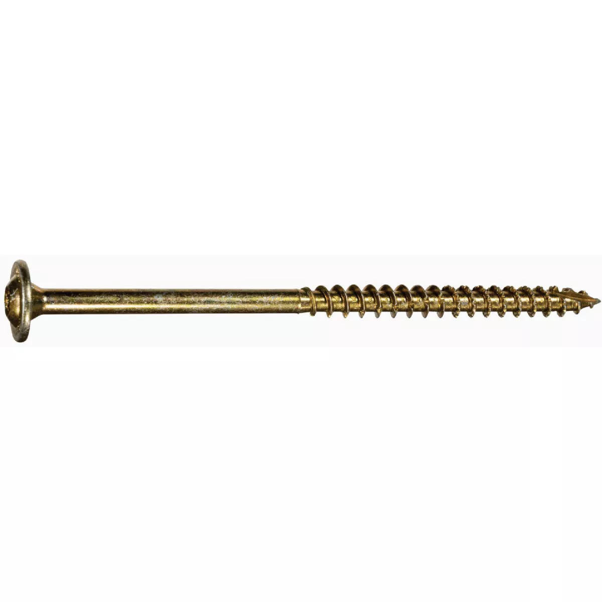 Midwest Fastener SaberDrive 5/16 In. x 5 In. Yellow Zinc Construction Lag Screws Tub (25 Ct.)