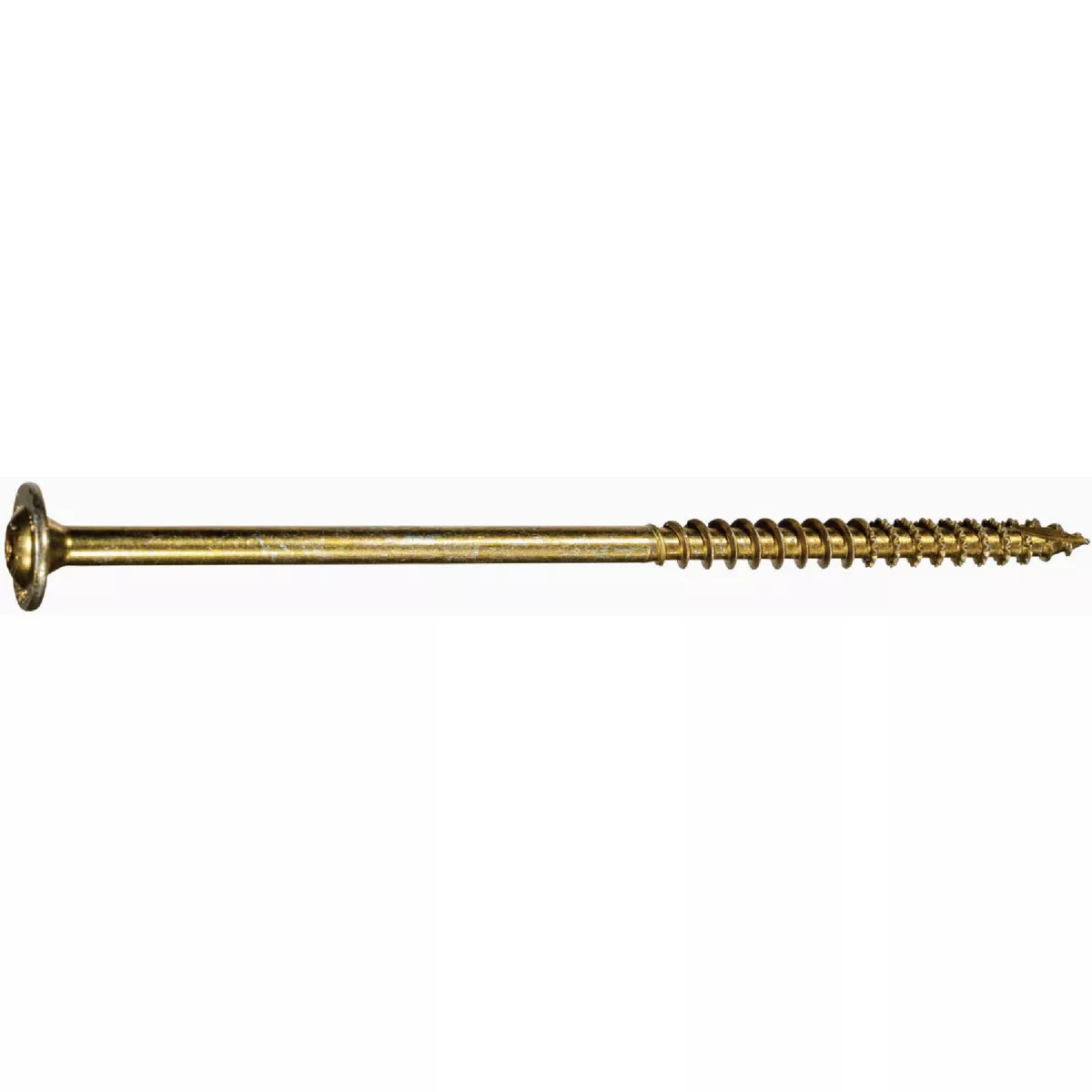 Midwest Fastener SaberDrive 5/16 In. x 6 In. Yellow Zinc Construction Lag Screws Box (20 Ct.)-