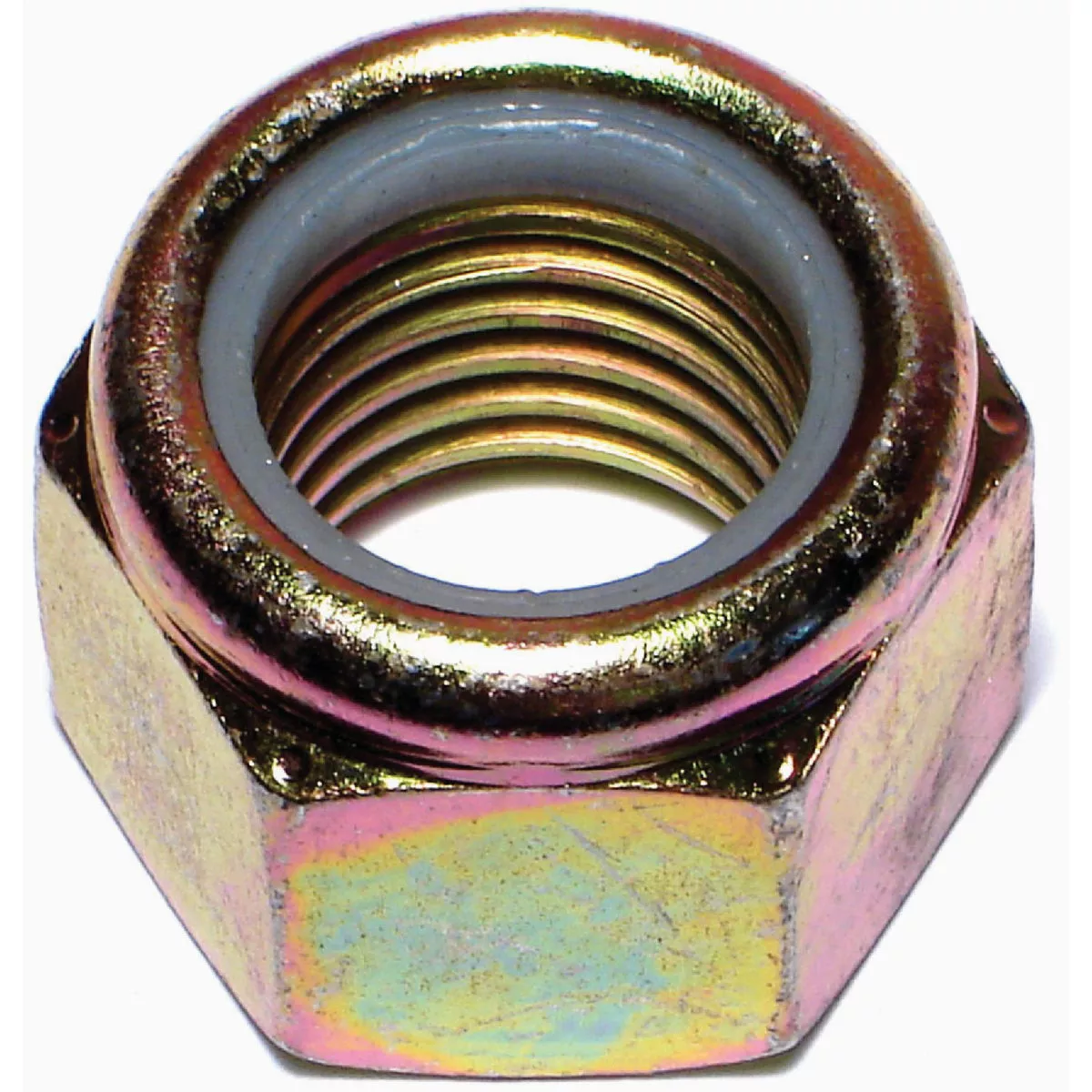 Midwest Fastener 7/8 In.-9 Zinc Plated Grade 8 Steel Coarse Thread Nylon Insert Lock Nuts (24 Ct.) - photo 2
