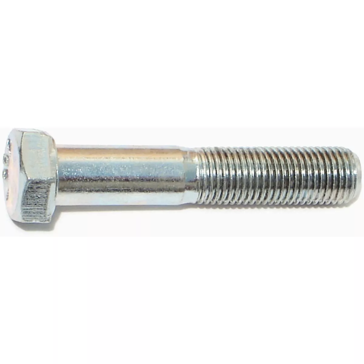 Midwest Fastener 3/8 In.-24 x 2 In. Zinc Plated Grade 5 Steel Fine Thread Hex Cap Screws (6 Ct.) - photo 2