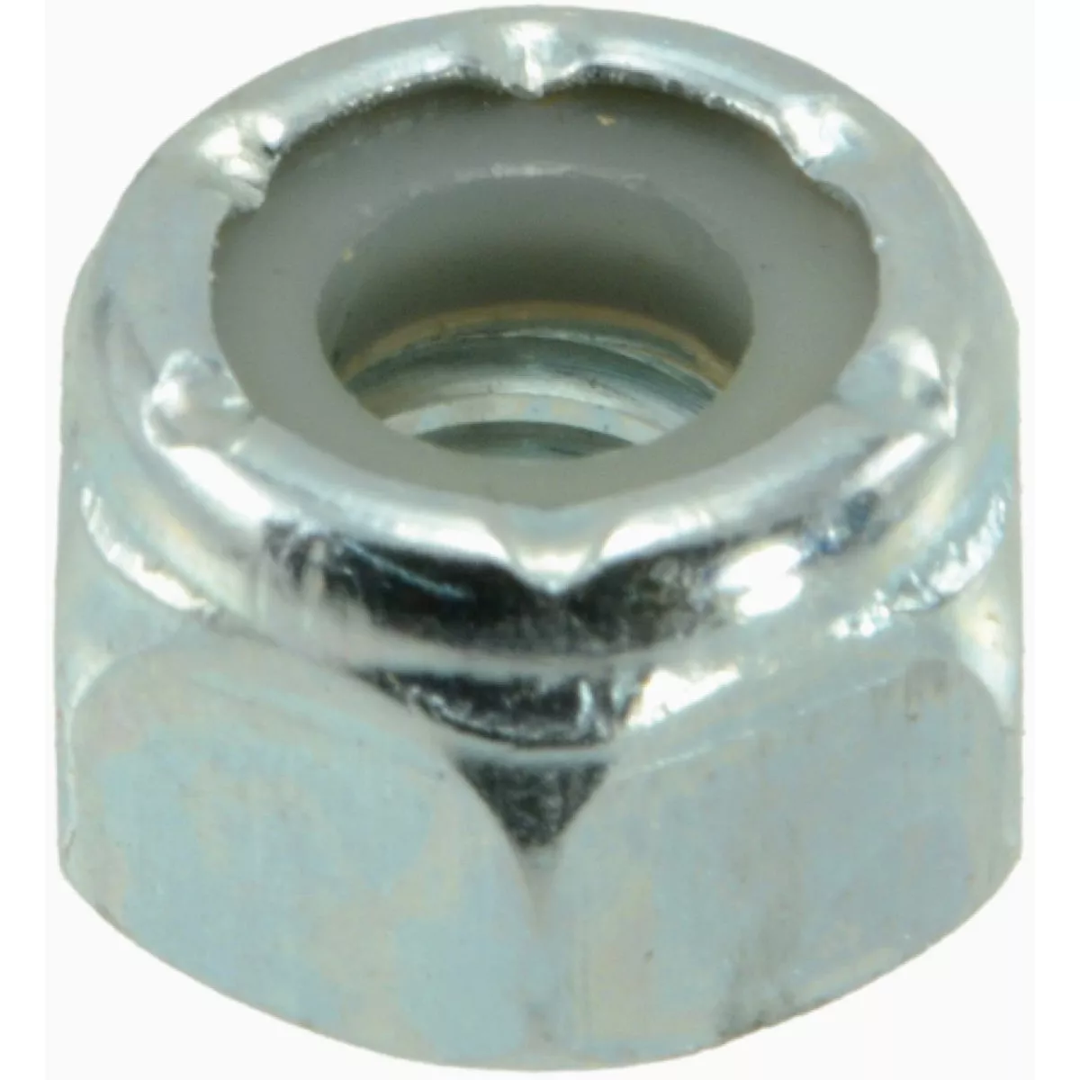 Midwest Fastener 1/4 In.-20 Zinc Plated Grade 2 Steel Coarse Thread Nylon Insert Lock Nuts (16 Ct.)