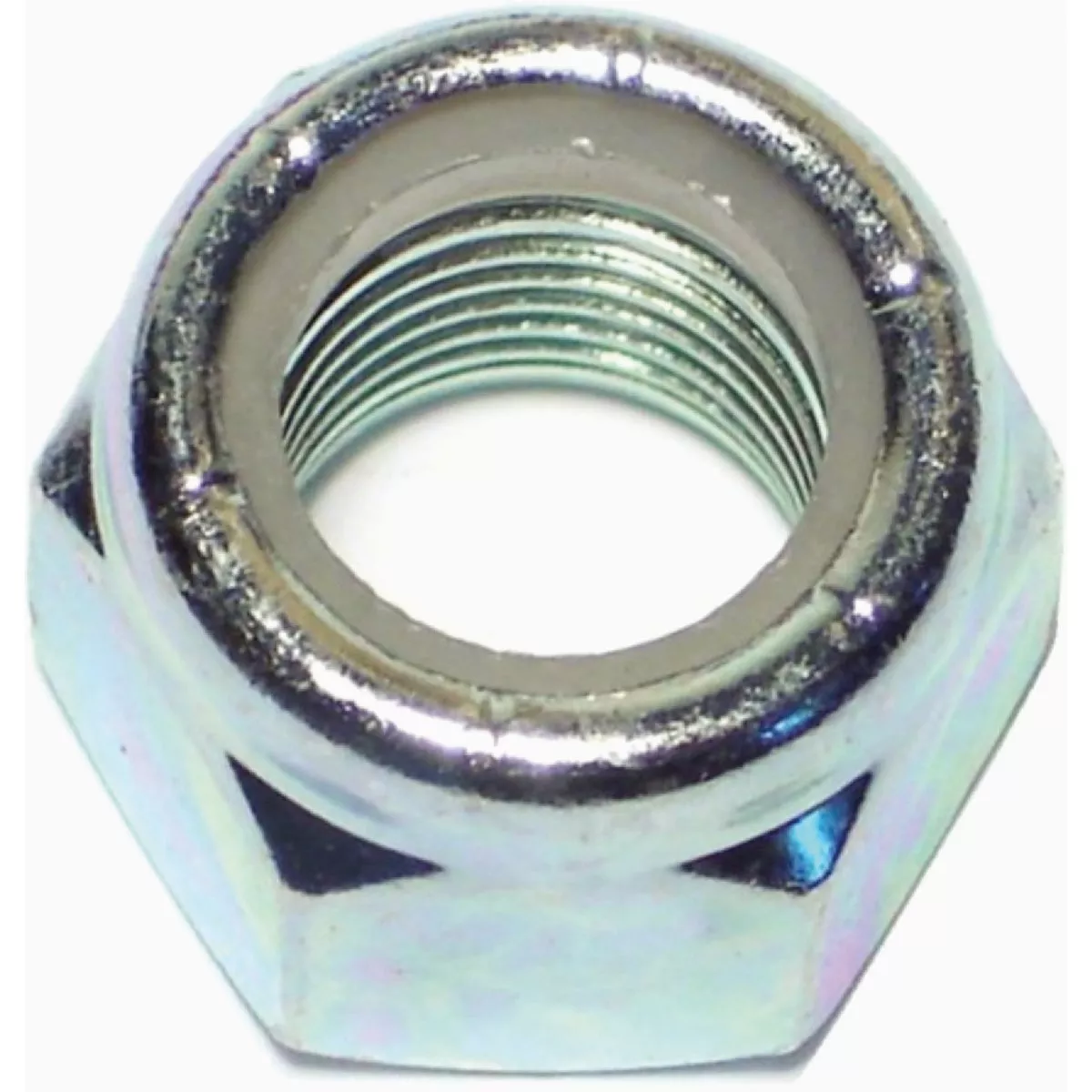 Midwest Fastener 1/2 In.-20 Zinc Plated Grade 2 Steel Fine Thread Nylon Insert Lock Nuts (8 Ct.) - photo 2