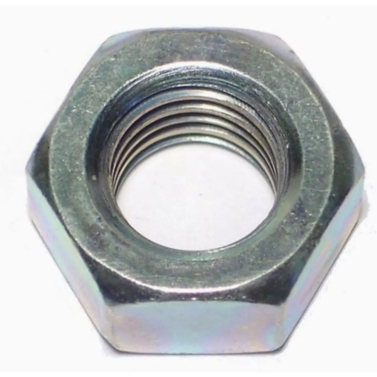 Midwest Fastener 9/16 In.-12 Zinc Plated Grade 2 Steel Coarse Thread Finished Hex Nuts (7 Ct.)