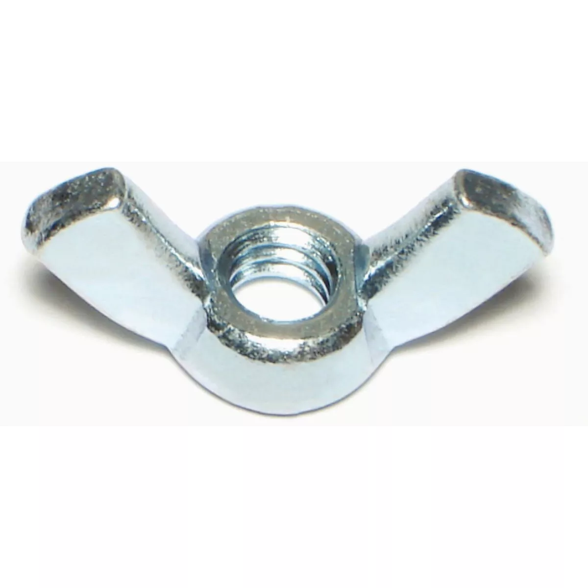 Midwest Fastener 1/4 In.-20 x 1-3/32 In. Zinc Plated Steel Coarse Thread Cold Forged Wing Nuts - photo 2