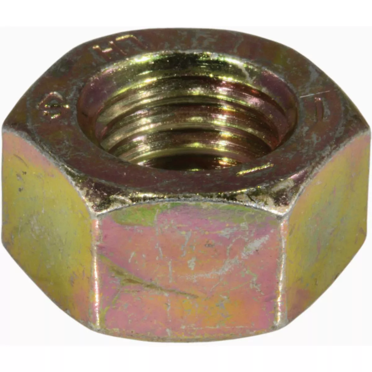 Midwest Fastener 9/16 In.-12 Zinc Plated Steel Coarse Thread Left Hand Hex Nuts