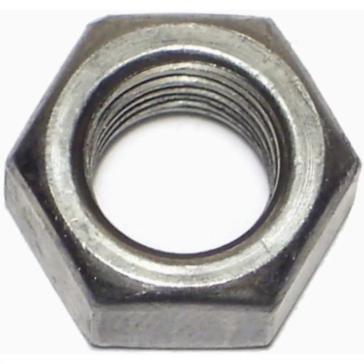 Midwest Fastener 7/16 In.-20 Plain Steel Fine Thread Left Hand Hex Nuts (6 Ct.)-