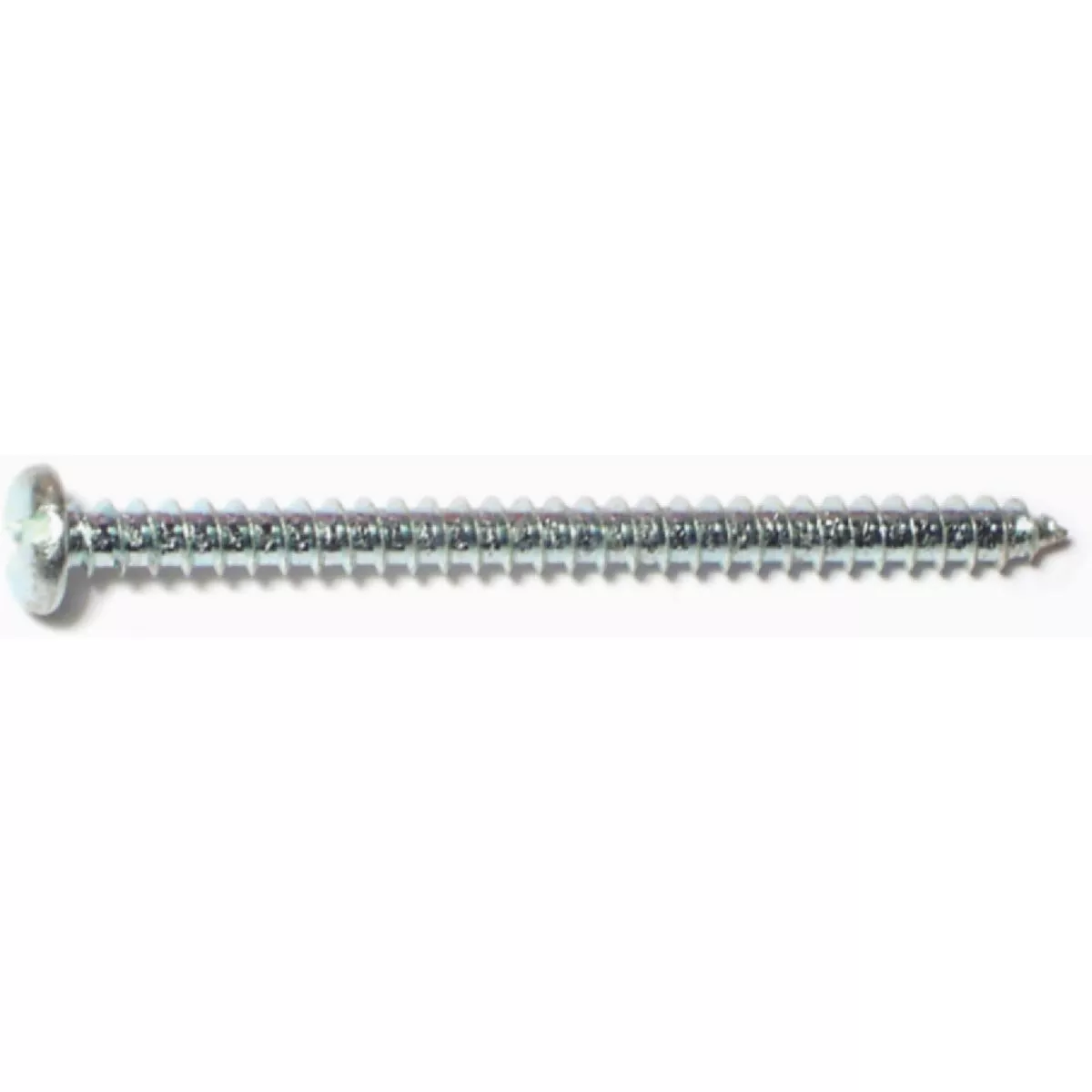 Midwest Fastener #12 x 3 In. Zinc Plated Steel Slotted Pan Head Sheet Metal Screws