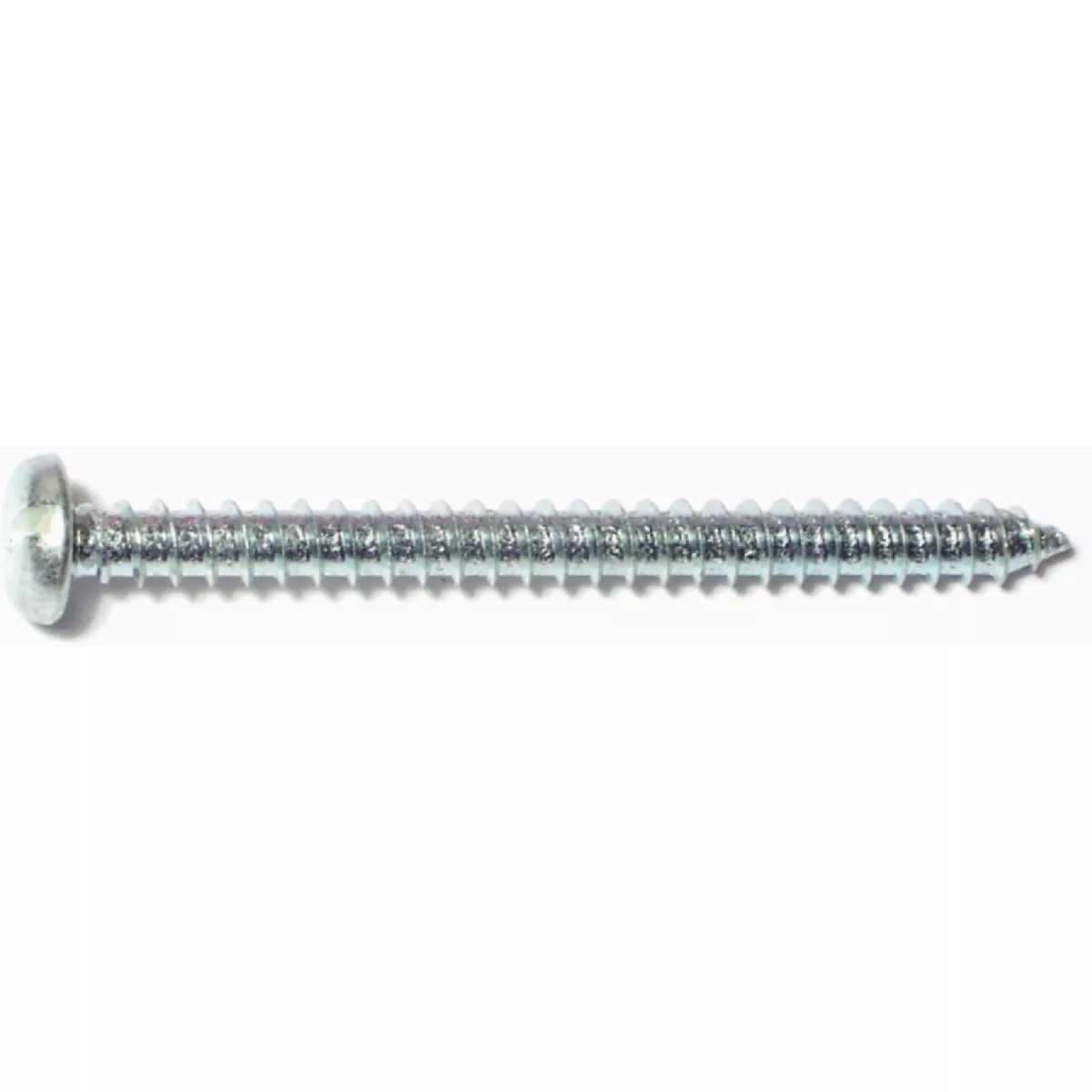 Midwest Fastener #14 x 3 In. Zinc Plated Steel Slotted Pan Head Sheet Metal Screws (15 Ct.) - photo 2