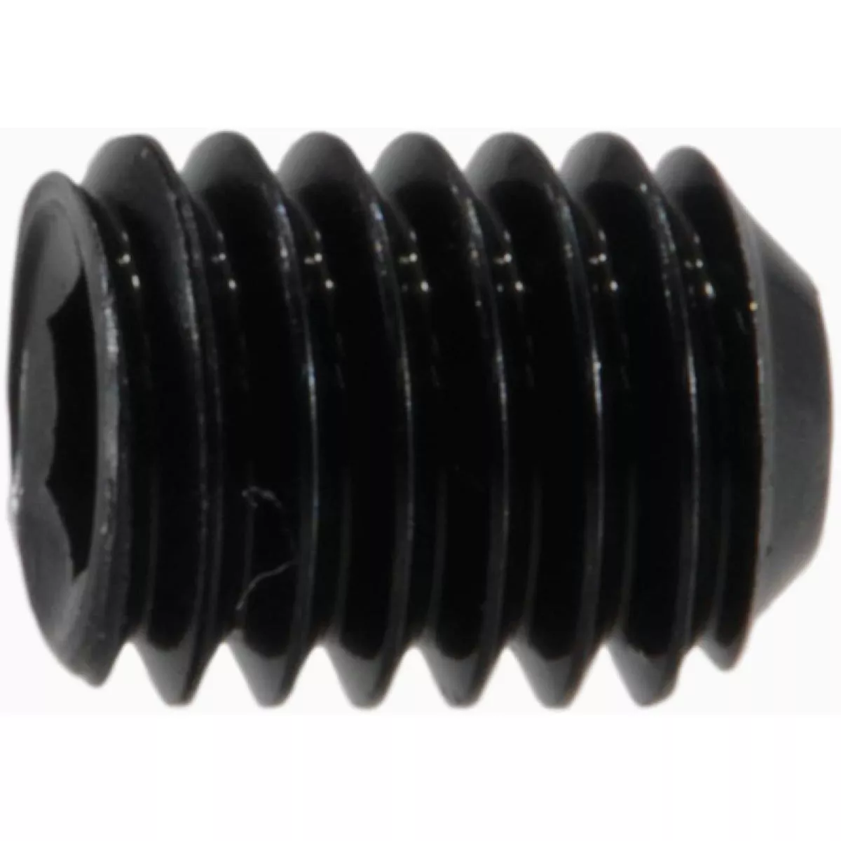 Midwest Fastener #10-32 x 1/4 In. Steel Fine Thread Hex Socket Headless Set Screws (24 Ct.)