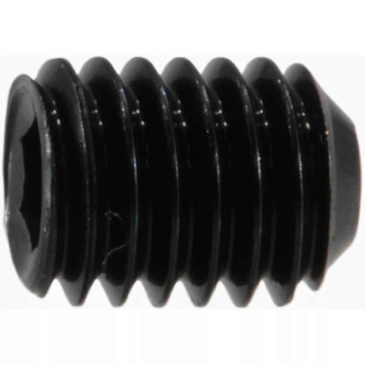 Midwest Fastener #10-32 x 1/4 In. Steel Fine Thread Hex Socket Headless Set Screws (25 Ct.)