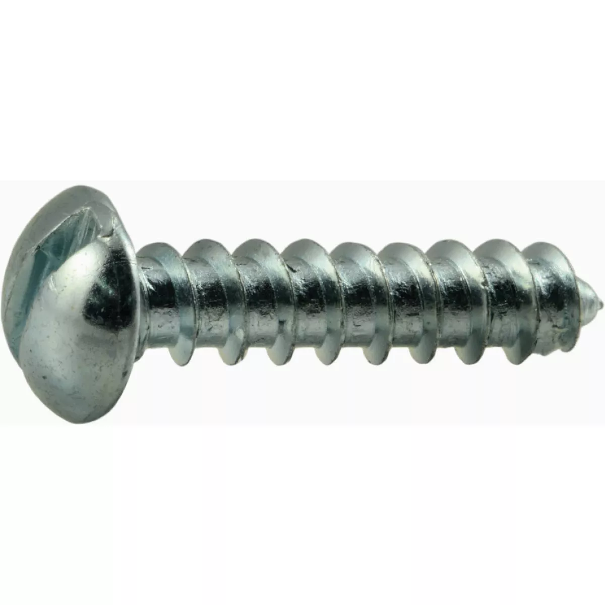 Midwest Fastener #12 x 1 In. Zinc Plated Steel Slotted Round Head Wood Screws (36 Ct.) - photo 2