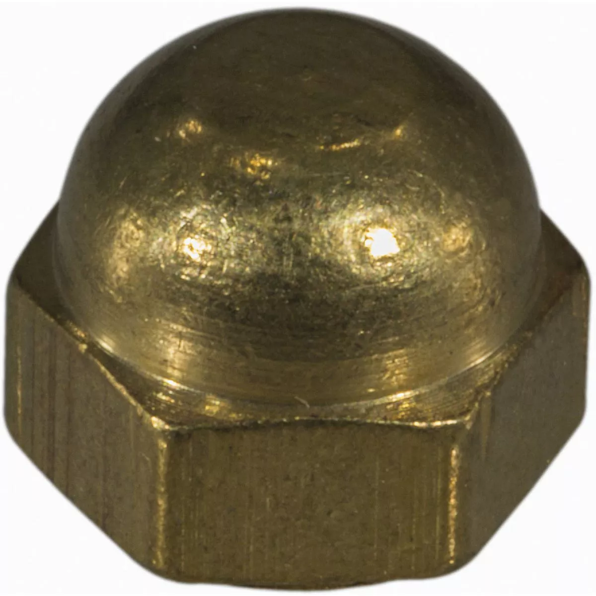 Midwest Fastener #8-32 Solid Brass Coarse Thread Acorn Cap Nuts