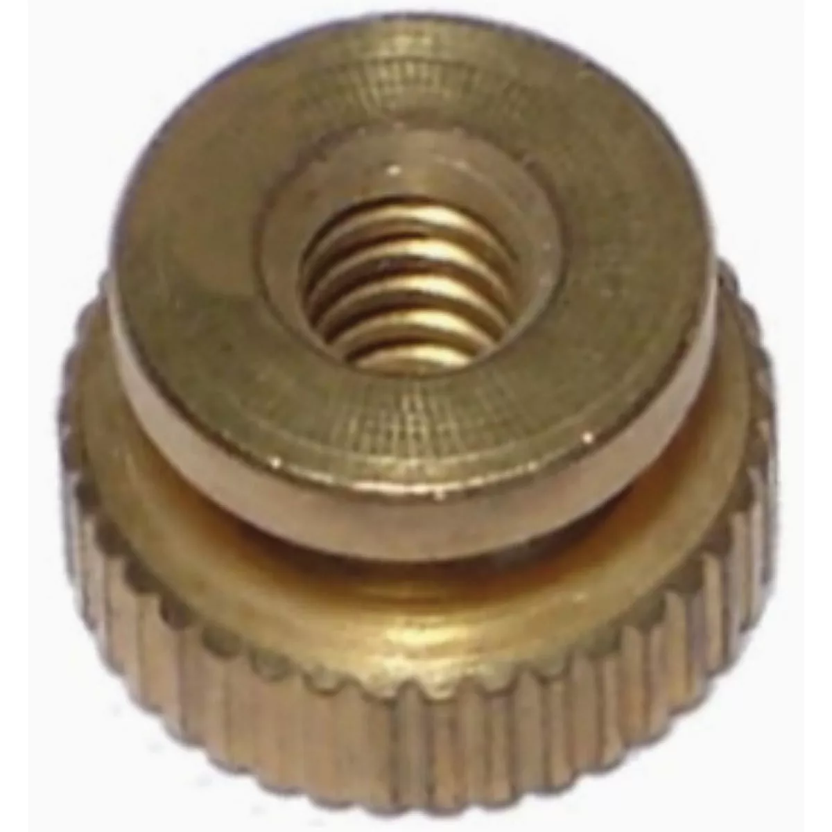Midwest Fastener #6-32 Brass Coarse Thread Knurled Nuts (15 Ct.) | True ...